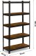 Regał metalowy magazynowy 180 x 90 x 40 cm Humberg HR-852 czarny 3