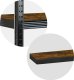 Regał metalowy magazynowy 180 x 90 x 40 cm Humberg HR-852 czarny 6