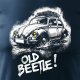 Koszulka VW Beetle garbus z samochodem garbusem męska granatowa REGULAR XL 1
