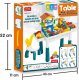 LeanToys Klocki konstrukcyjne 197 elementÃ³w + stolik i krzeseÅko 5