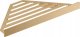 Corner shower shelf Hansgrohe AddStoris 41741140, brushed bronze 1