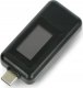 Oem USB testeris Keweisi KWS-1802C srovės ir įtampos matuoklis iš USB C prievado - juodas 1