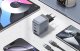 Ładowarka GaN Vention USB-C+C+A 70W + Kabel USB-C-C 1m (Szara) 4