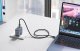 Ładowarka GaN Vention USB-C+C+A 70W + Kabel USB-C-C 1m (Szara) 8