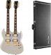 Harley Benton DC-Custom II 612 biała Gitara 6- i 12-strunowa Elektryczna 1