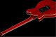 Harley Benton BM-75 Trans Red Deluxe Gitara Elektryczna AlNiCo Tremolo Nowa 6