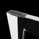 Kabina PREMIUM PLUS B 90*90*190 przejrzyste chrom 6