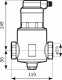 Separator powietrza FAR 313, z odpowietrznikiem automatycznym, przyłącza Rp1 1/4 (S)A 1