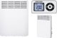 Grzejnik Stiebel Eltron CWM 500 P - Konwektor wiszący 0,5 kW, programowalny tygodniowy panel ster. LCD, 4 tryby pracy, funkcja wykrywania otwartego okna, możliwość blokady, przewód przyłączeniowy z wtyczką 5