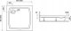 Obudowa brodzika 90x90x5 - wys.13 cm PATIO 2