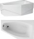 Polimat Obudowa wanny 140 x 80 lewa MARIKA 1