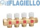Caleffi Rozdzielacz z zaworami odcinającymi  O3/4X2 O23P.1,5-18 1