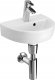 Geberit Selnova Umywalka kompaktowa, B36cm, H15cm, T29cm, z przelewem, z otworem na baterię 4