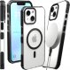 Etui Pancerne do Apple iPhone 13 / 14 (Bumper, Czarna Ramka, Magsafe, Case) 1