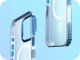 Etui Pancerne do Apple iPhone 13 Pro (Bumper, Niebieska Ramka, Magsafe) 4