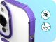 Hello Case Etui Pancerne do Apple iPhone 13 Pro (Bumper, Fioletowa Ramka, Magsafe) 3