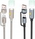 Kabel USB Hoco USB-A - USB-C 0.3 m Złoty 4