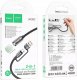 Kabel USB Hoco USB-A + USB-C - USB-C 0.3 m Czarny 5