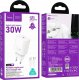 Ładowarka Hoco ładowarka sieciowa Typ C + kabel Typ C do Typ C PD QC 30W N62 biała 6