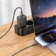 HOCO ładowarka sieciowa USB A + Typ C + kabel Typ C do Typ C PD QC3.0 3A 20W N61 czarna 4