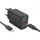 HOCO ładowarka sieciowa Typ C + kabel Typ C do Typ C PD QC 20W N60 czarna 1