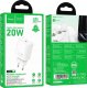HOCO ładowarka sieciowa Typ C PD QC 20W N60 biała 4
