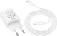 HOCO ładowarka sieciowa Typ C + kabel Typ C do Lightning PD QC 20W N60 biała 2