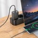 HOCO ładowarka sieciowa Typ C + kabel Typ C do Lightning PD QC 20W N60 czarna 3