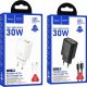 HOCO ładowarka sieciowa USB A + Typ C + kabel Typ C do Lightning PD QC3.0 3A 30W N63 czarna 6