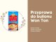Przyprawa w proszku do bulionu zupy Won Ton chińskiej z pierozkami baza 5 saszetek/45g 2