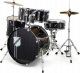 Zestaw Millenium Focus 22 Drum Komplet Perkusyjny dla Początkujących Czarny 1