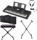 ZESTAW Yamaha PSR-E473 Keyboard z Nowoczesnymi Funkcjami i Akcesoriami Nowy 1