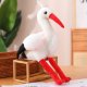 LeanToys Pluszowy Bocian Ptak Pluszak Maskotka Przytulanka 37cm 2