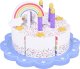 Drewniany Kolorowy Tort urodzinowy do krojenia Zabawa w Urodziny ZA5386 11