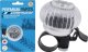 DZWONEK ROWEROWY LED 6X4CM XQMAX 3