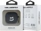 Karl Lagerfeld KLA4RUNCHK AirPods 4       cover czarny/black Silicone Choupette Head 3D 3