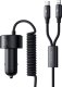 Ładowarka samochodowa Mcdodo CC-0370, USB-C, Lightning, 120W, chowane kable 1