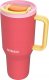 Kubek termiczny z teleskopową słomką Kambukka Rio Tumbler 950ml Pink Papaya 2