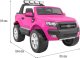 Pojazd NEW Ford Ranger 4x4 FaceLifting Różowy 2
