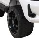 Toyota Hilux na akumulator dla dzieci Biały + Napęd 4x4 + Pilot + 2 bagażniki + Radio MP3 + LED 15