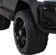 Toyota Hilux na akumulator dla dzieci Czarny + Napęd 4x4 + Pilot + 2 bagażniki + Radio MP3 + LED 12