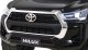 Toyota Hilux na akumulator dla dzieci Czarny + Napęd 4x4 + Pilot + 2 bagażniki + Radio MP3 + LED 2