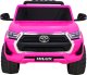 Toyota Hilux na akumulator dla dzieci Różowy + Napęd 4x4 + Pilot + 2 bagażniki + Radio MP3 + LED 1