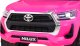 Toyota Hilux na akumulator dla dzieci Różowy + Napęd 4x4 + Pilot + 2 bagażniki + Radio MP3 + LED 3