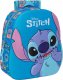 Safta PLECAK DO PRZEDSZKOLA DZIECIĘCY STITCH 3D DUŻY NIEBIESKI DLA DZIECI 1