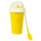 Kubek do robienia lodów sorbetów i mrożonych napojów smoothie żółty 1