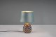 Table lamp REALITY Ariana, 1 x E14, max 60W, green/brown, o24 x 26 cm 2