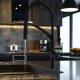 Sink faucet RUBINETA ULTIMA-50 BK, matte black, high 1