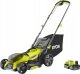 Cordless lawn mower RYOBI ONE+ RY18LMX33A-150, 18 V, 5.0 Ah, 33 cm, 35 l 1