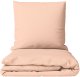 Microfiber satin bedding set SAVAS HOME Coral, 200x220 cm, 2x50x70 cm 2